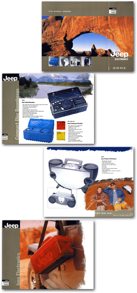 20 page 11 x 8 1/2 catalog for Jeep