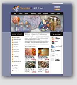 Decorative Film Solutions Website