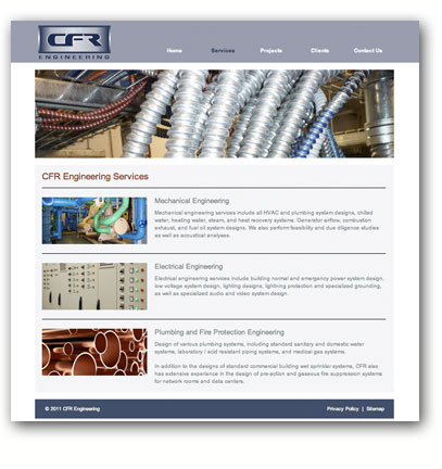 CFR Engineering Website