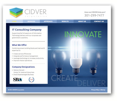 CIDVER Corporation Website