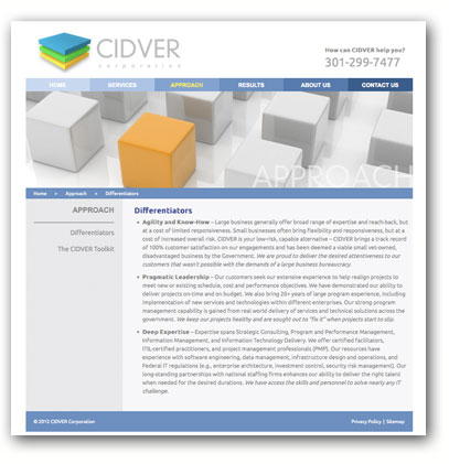 CIDVER Corporation Website